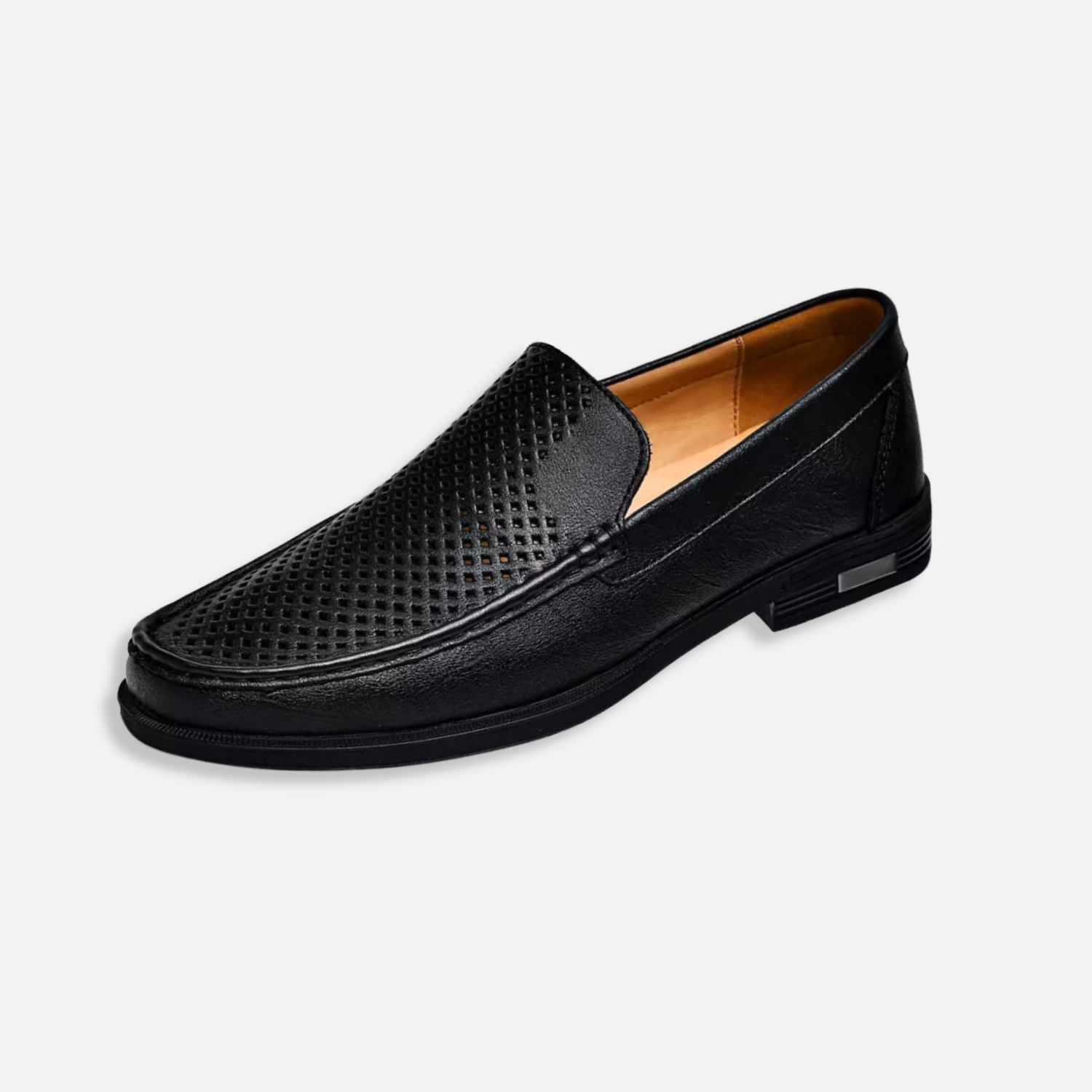 Elston | Men’s Detailed Leather Slip-On Loafers